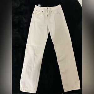 White/Cream Levis